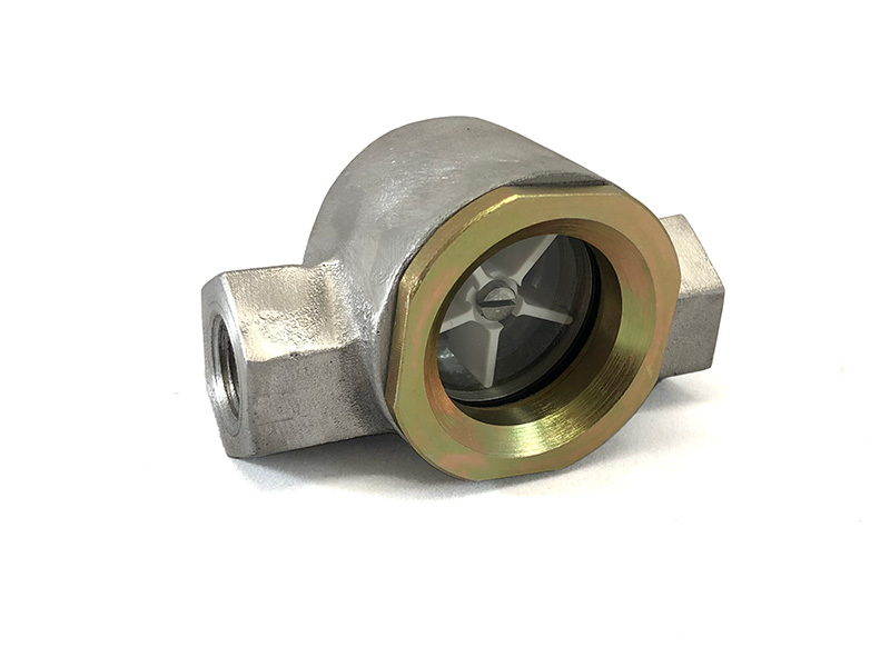 Visor de Fluxo com Indicador Rotativo